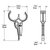 Botanicare Irrigation Header Lock Clip - 10-Pack