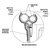 Botanicare Irrigation Header Lock Clip - 10-Pack