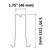 Fluence PSU2 + PSU1 Unistrut Wire Hangers for VYPR 3 - Fits Strut Widths up to 1-5/8-in