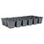 The HC Companies Dillen 1801 Standard Perennial Sheet of Pots - 18-Pot - Black - 21 x 10.5 x 3.5-in - 3 x 6 Layout - Case of 100