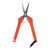 Chikamasa TP-500SRF Curved Blade Stainless Steel Pruning Shears with Fluorine Coating