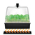 Super Sprouter Premium Heated Propagation Kit - 4pc - Includes 18in T5 Light, 10in x 20in Tray, 7in Dome, & Heat Mat