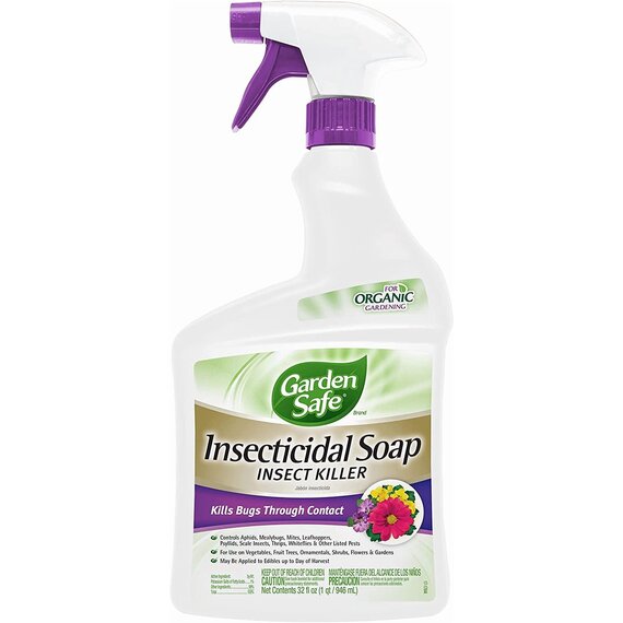 Garden Safe Insecticidal Soap Insect Killer - 32 Oz Ready-to-Use Trigger Spray