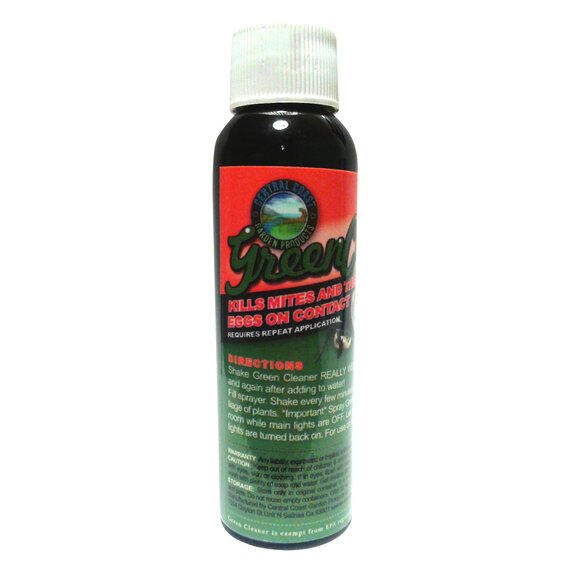 Central Coast Garden Products Green Cleaner Spider Mite Spray Concentrate - 2 Oz - 20-Count Display