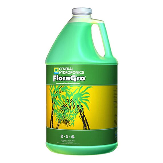 General Hydroponics FloraGro 2-1-6 Base Nutrient - 1 Gal