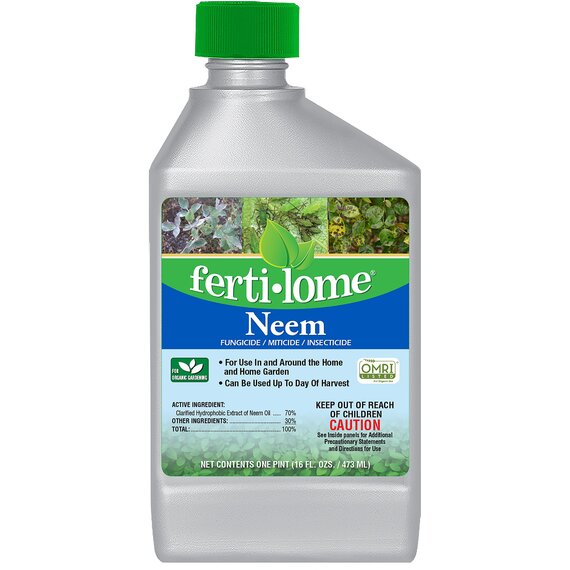 ferti-lome Neem Fungicide Miticide & Insecticide - 16 Oz Concentrate