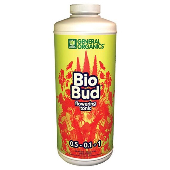 GH General Organics BioBud Bloom Supplement 0.5-0.1-1 - 1 Qt