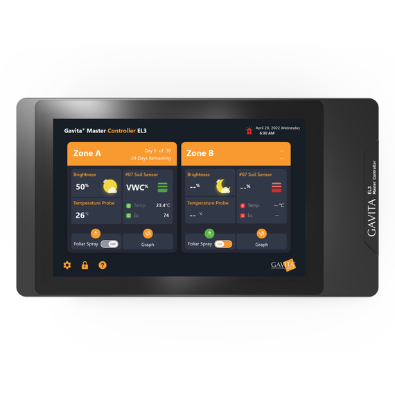 Gavita Master Controller EL3 - Connects up to 16 Sensors