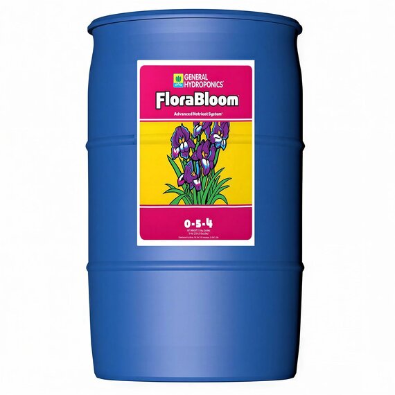 General Hydroponics FloraBloom 0-5-4 Base Nutrient - 55 Gal