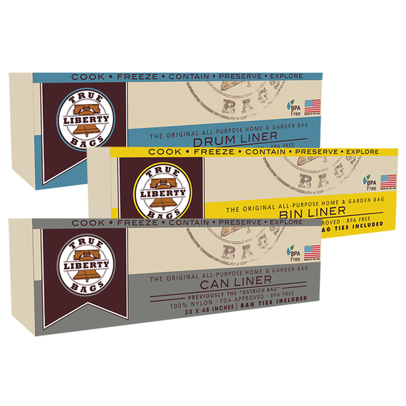 True Liberty All Purpose Home & Garden Can Liner - Bulk - 100pk - 30in x 48in