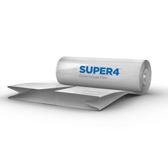 AT Films SUPER4 4-Year Greenhouse Film - 6 mil - 32 x 100-ft - Clear