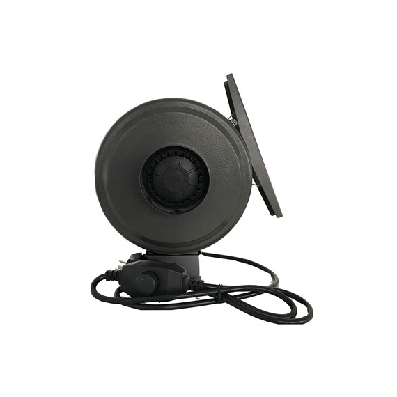 Hort2O Inline Fan with Speed Control | 4in - 188cfm - Includes 6.5ft Power Cord