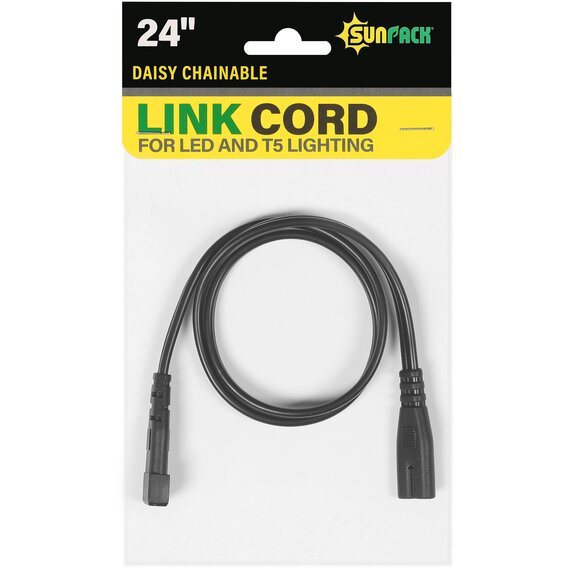 Sunpack Strip Light Link Cord - 24-in - for LED and T5HO