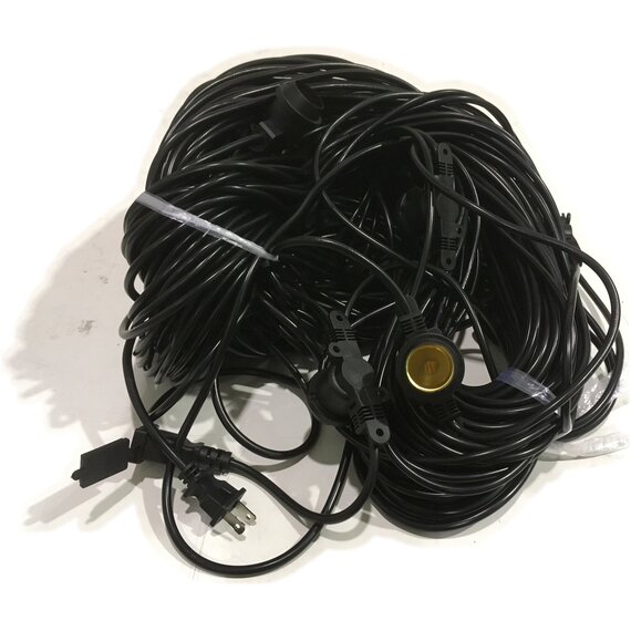 TotalGrow Pure Flowering Socketed Lamp Cord - 168ft - 14 Sockets - 12ft Spacing