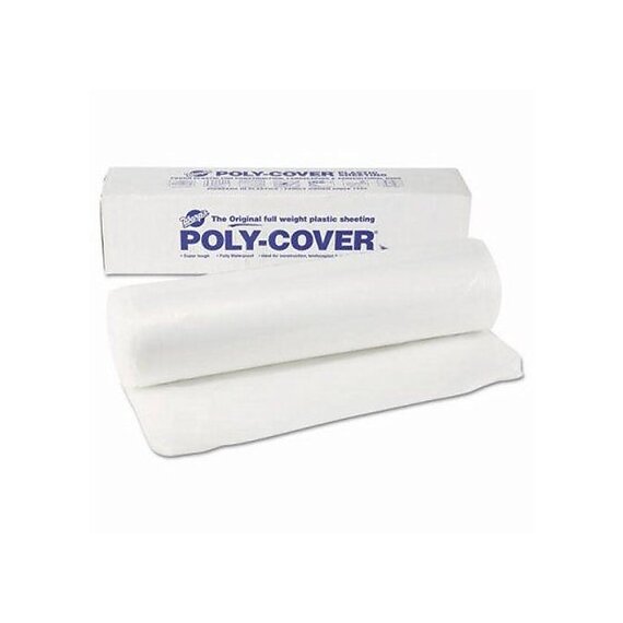 Warp Brothers Poly-Cover Construction & Agriculture Film - 2-mil - 4 ft 2 in x 400 ft - Clear