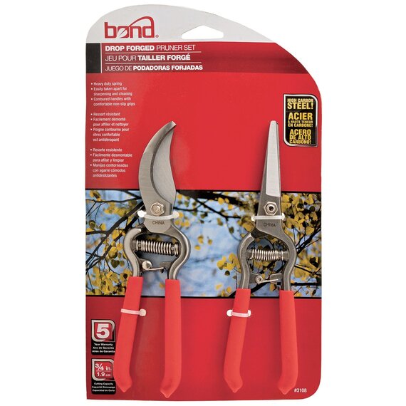 Bond Drop Forged Pruner Set - 2-Piece