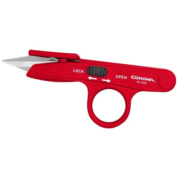Corona Hydroponic Finger Micro Snips - 1.25-in Fine-Tip Blade - Finger Loop Handle