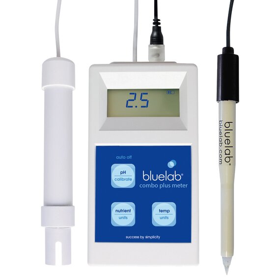 Bluelab Combo Meter Plus - pH, Conductivity, and Temperature