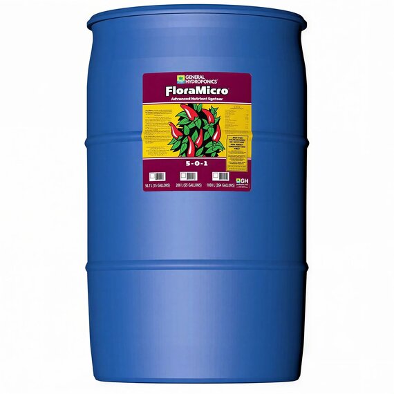 General Hydroponics FloraMicro 5-0-1 - 55gal