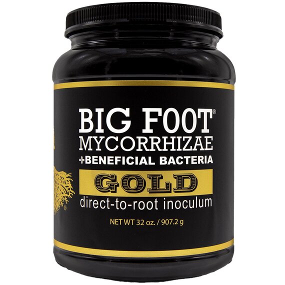 Big Foot Mycorrhizae Gold + Beneficial Bacteria Root Inoculant - 32 Oz