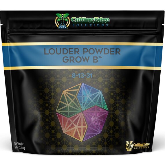 Cutting Edge Solutions Louder Powder Grow B 8-13-31 Granular Fertilizer - 5 lb