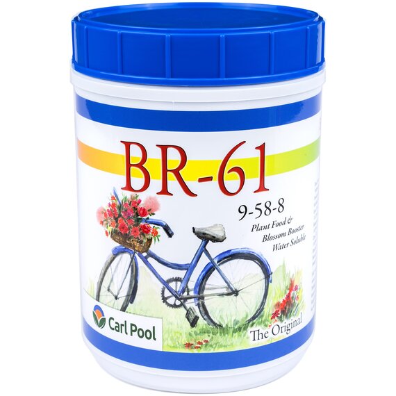 Carl Pool BR-61 Plant Food & Blossom Booster 9-58-8 - 3 lb - Water Soluble