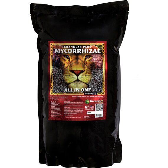 GreenGro Biologicals Granular Plus Mycorrhizae Soil Inoculant - 15 lb
