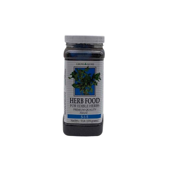 Grow More Herb Food 5-1-5 Fertilizer - 16 Oz