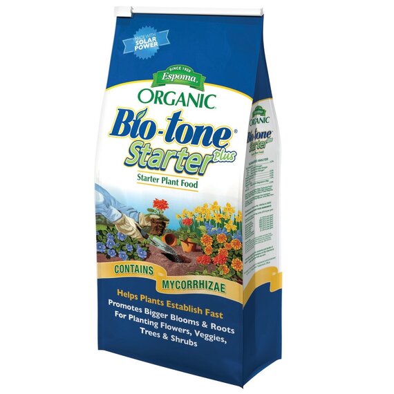 Espoma Organic Bio-tone Starter Plus 4-3-3 Plant Food Plus Mycorrhizae - 4 lb