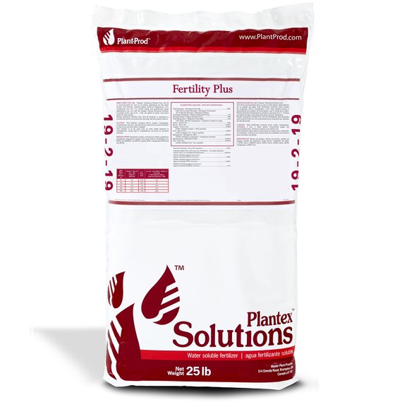 Plantex Solutions Fertility Plus Water Soluble Fertilizer 19-2-19 - 25 lb