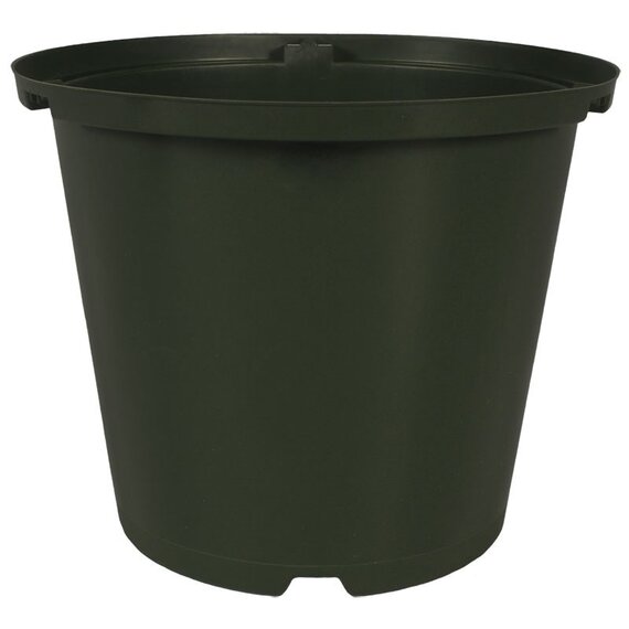 The HC Companies Standard Thinwall Pot with Protruding Rim - 8.43 x 7.12-in - Green - Case of 100