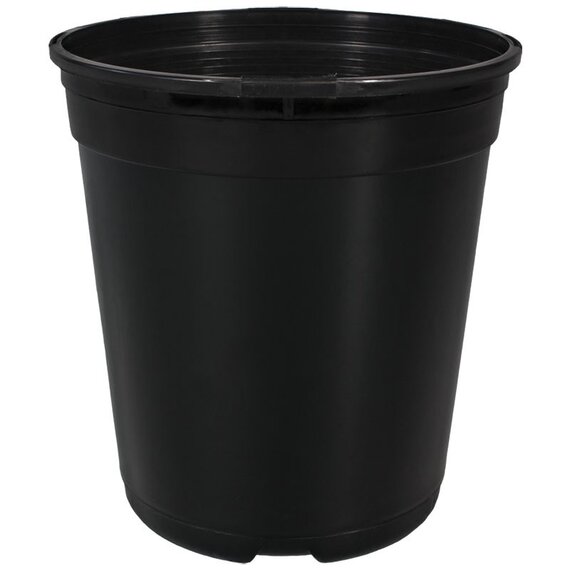 The HC Companies Trade Nursery Pot - 6.5 x 7-in - Black - Case of 128