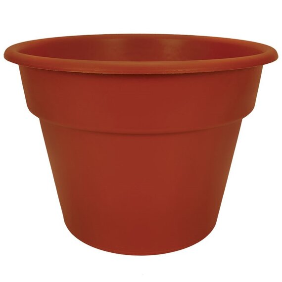 The HC Companies Panterra Collection Pot - 15.62 x 11.37-in - Clay - Case of 25