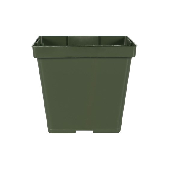 The HC Companies Thinwall Pot with Tag Locator | 3.96in W x 3.62in H - Max Liquid Volume: 1.35pt - Green