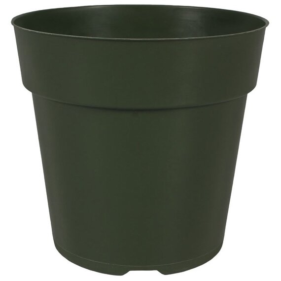 The HC Companies Standard Round Thinwall Pot - 6 x 5.75-in - Green - Case of 440