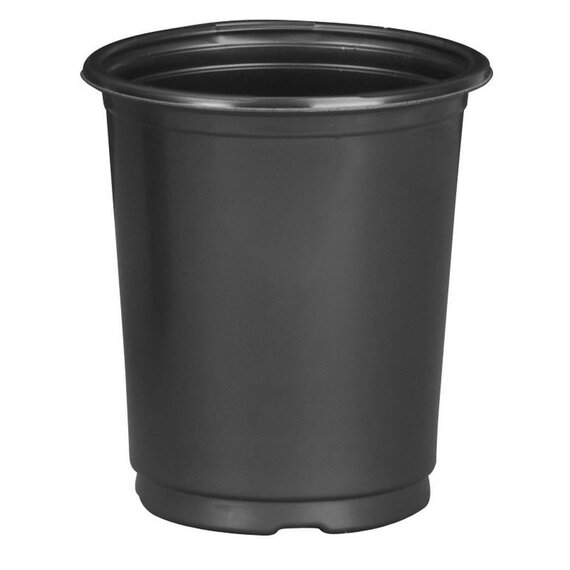 The HC Companies Perennial Pot - 4.62 x 5.25-in - Black - Case of 432