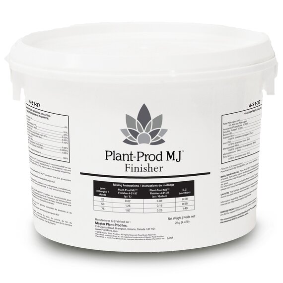 Plant-Prod MJ Finisher Fertilizer 4-31-37 - 2 kg - Case of 6