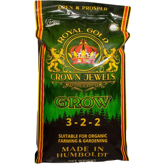 Royal Gold Crown Jewels Grow Fertilizer 3-2-2 - 40 lb