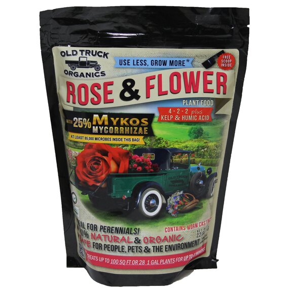 Old Truck Organics Rose & Flower Fertilizer - 2.2 lb