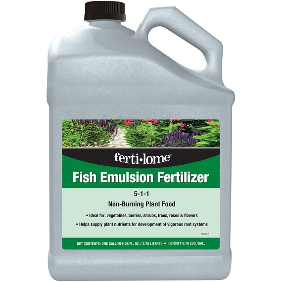 Ferti-lome Fish Emulsion Fertilizer 5-1-1 Concentrate - 1 Gal