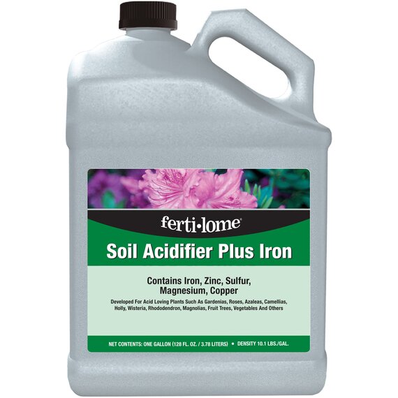 Ferti-lome Soil Acidifier Plus Iron Liquid Concentrate - 1 Gal