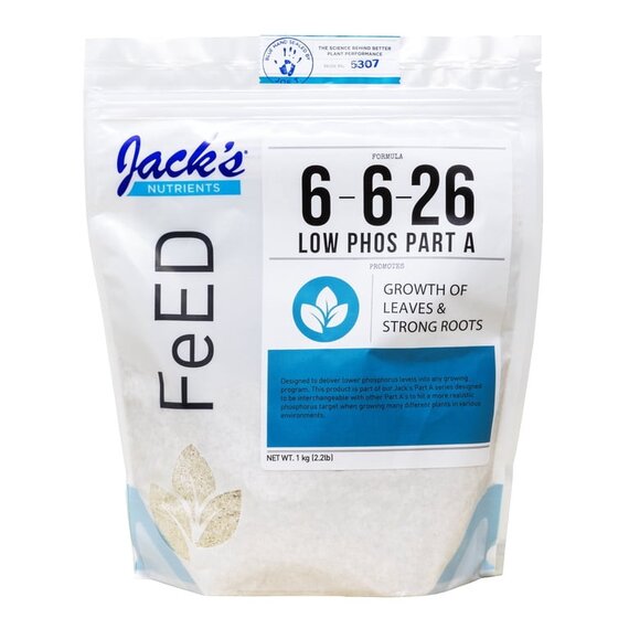 Jack's 6-6-26 Low Phos Part A Fertilizer - 1 kg