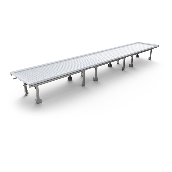 Active Aqua Infinity Tray End,  4'x4' Minus (-)