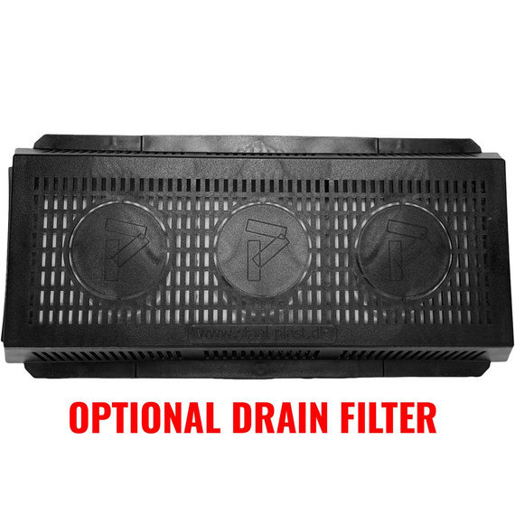 Active Aqua 2.0 Infinity Tray, 4' x 6.5' (End Tray w/Drain)