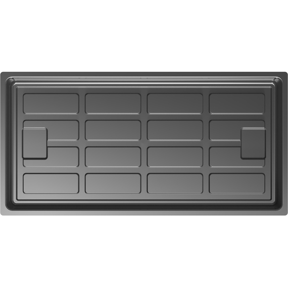 Active Aqua 2.0 Low Rise Tray, Black, 2'x4' (OD)