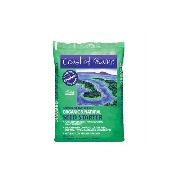 Coast of Maine Sprout Island Seed Starter | 16qt - OMRI Listed