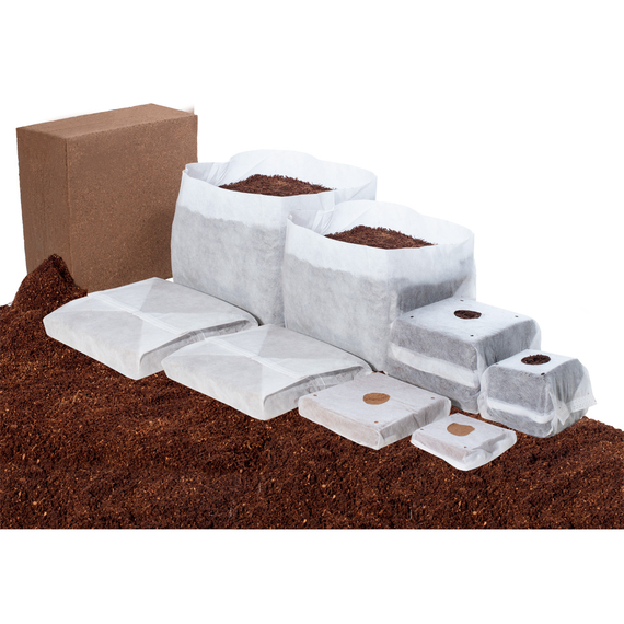 GROW!T Commercial Coco, RapidRIZE Block 6"x6"x4", case of 40