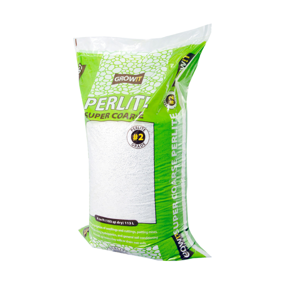 GROW!T Perlite Grade #2, Super Coarse, 4 cu ft