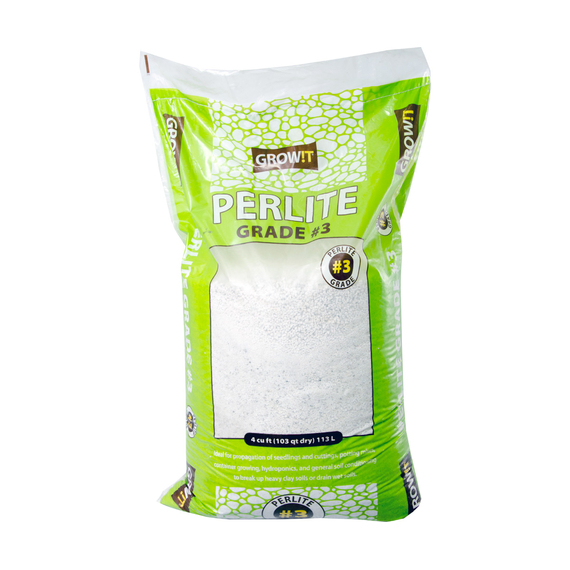GROW!T Perlite Grade #3, Coarse, 4 cu ft
