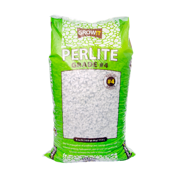 GROW!T Perlite Grade #4, 4 cu ft